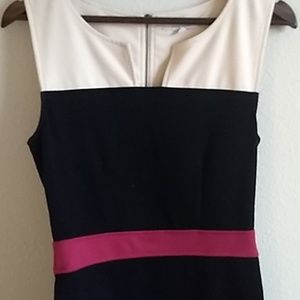 41 Hawthorn Dresses - 41 Hawthorn black pink and cream work dress size4 41 Hawthorn Dresses - 41 Hawthorn black pink and cream work dress size4